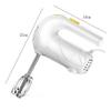 Mini Eggbeater, Hand Held Electric Eggbeater Mixer Dough Mixer Bubbler Foaming Tool Automatic Household view 2