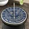 ARTIZANSTORE Anniversary Sundial Gift for 20th Wedding Anniversary in 2024 Aluminum, 8-Inch Diameter Home Decor and Garden Decor view 1