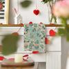 LERJIMUX 2 Pcs Floral Kitchen Towels Cute Floral Print Dish Towels for Kitchen Ultra Absorbent Flower Hand Towels Decorative Set for Spring Bathroom Housewarming Gift, 24 x 16 Inch, Flowerpattern-16 view 4