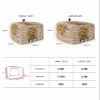 4 Slice Toaster Cover Dustproof Kitchen Small Appliance Cover Spring Sunflower Checkered Plaid Brown Dust Cover Polyester Bread Machine Cover Protector with Loop for Standard 4 Slice Toasters view 3