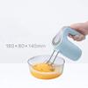 Egg Beater,Electric Egg Beater Household Small Double Stick Hair Mixer Mixer Baking 5 Speed Control One Key Bar Low Noise Egg Beater view 2