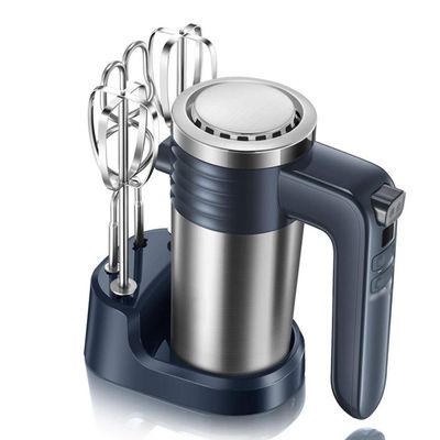Hand Mixer Electric Handheld Mixer with 5 Speed and Turbo Button Includes Sturdy Beaters and Dough Hooks