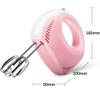 Hand Mixer Electric, 5-Speed Hand Mixer with Handheld Kitchen Mixer Includes Beaters, Dough Hooks and Storage Case (B) (B) view 2