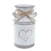 Amosfun 1pc Heart Shaped Iron Pot Vintage Home Ornament for Decor for Balconies Porches Unique Holder for Centerpieces view 1