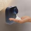 Automatic Soap Dispenser Wall Mount Touchless Foaming Hand Soap Dispenser Hands Soap Container for Bathroom Kitchen Black view 2