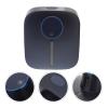 Automatic Soap Dispenser Wall Mount Touchless Foaming Hand Soap Dispenser Hands Soap Container for Bathroom Kitchen Black view 3