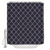 Abstract Shower Curtain for Bathroom 60" x 72", Modern Art Geometric Circle Shower Curtain with Hooks Polyester Waterproof Home Bathtub Decor view 4