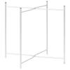 FUDUGEHMIOFWFJJ extendable Dining Room,Expandable,Side Silver 15.7"x15.7"x16.1" Glasstransforming,Transform,Transforming Furniture, view 4
