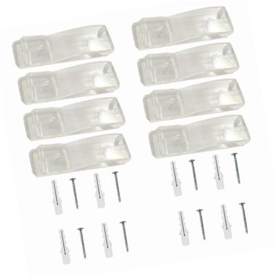 Yardenfun 2set Safety Blind Clip Fixer for Roman Blinds Boy Girl Safety Hooks Cord Clips Plastic