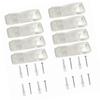 Yardenfun 2set Safety Blind Clip Fixer for Roman Blinds Boy Girl Safety Hooks Cord Clips Plastic view 1