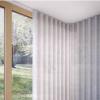 YXXSDP Flexible Bendable Ceiling Curtain Track, Extra Long Curtain Rail Set Blackout Curtains System, Curved Shower Curtain Rod for Living Room Hospital Offices Room Divider (Size : 1.4m/4.6ft) view 2