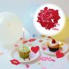 Amosfun 1set Valentine's Day Heart for Weddings Engagements and Anniversaries Decorative Scatter for Party Celebrations Romantic Decor and Special Occasions view 3