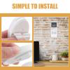 Alipis Remote Control Lanyard 4-Pack Universal Anti-Lost Rope Hook with Adhesive Mount for Home and Office Remote Holder view 3