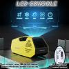 Mossantful Tent Air Conditioner Portable Portable Air Conditioners Air Conditioners Portable RVs or Home Use air conditioners no windows needed 222W Low Power Hose System With Remote Control yellow view 4