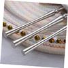 DECHOUS 3pcs European Stainless Steel Fork Mirror Polished Small Waist Design for Dining Dinner Use for Steak and Salad Elegant and Easy to Clean Dishwasher Safe view 4