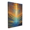 Abstract Art Wave River Canvas Poster Wall Art Decoration for living room, bedroom, office, hotel, bathroom, dining room, home decor.(Unframed20*30cm) 8 * 12in view 1