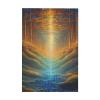 Abstract Art Wave River Canvas Poster Wall Art Decoration for living room, bedroom, office, hotel, bathroom, dining room, home decor.(Unframed20*30cm) 8 * 12in view 2