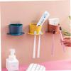 PRETYZOOM 9pcs Toothbrush Holder Shaver Storage Racks Wall-Mounted Storage Shelf Bathroom Counter Organizer Brush Holder Organizer for Bathroom view 3