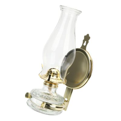 Ciieeo Vintage Glass Kerosene Lamp for Indoor Use Large Retro Oil Lamp Transparent Cover Emergency Lighting Home Decor Windproof Design