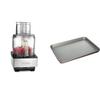 Cuisinart Food Processor 14-Cup Vegetable Chopper for Mincing, Dicing, Shredding, Puree & Kneading Dough, Stainless Steel, DFP-14BCNY & Baking Sheet, 17 Inch Sheet Pan for Baking, Bronze, AMB-17BSBZ view 1
