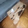 skilled hands Live Edge Hornbeam Coffee Table Center Table Rustic Coffee Table 36-40 inches view 4