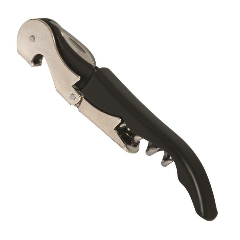 212 Main Bottle Opener Cork Screw - Black