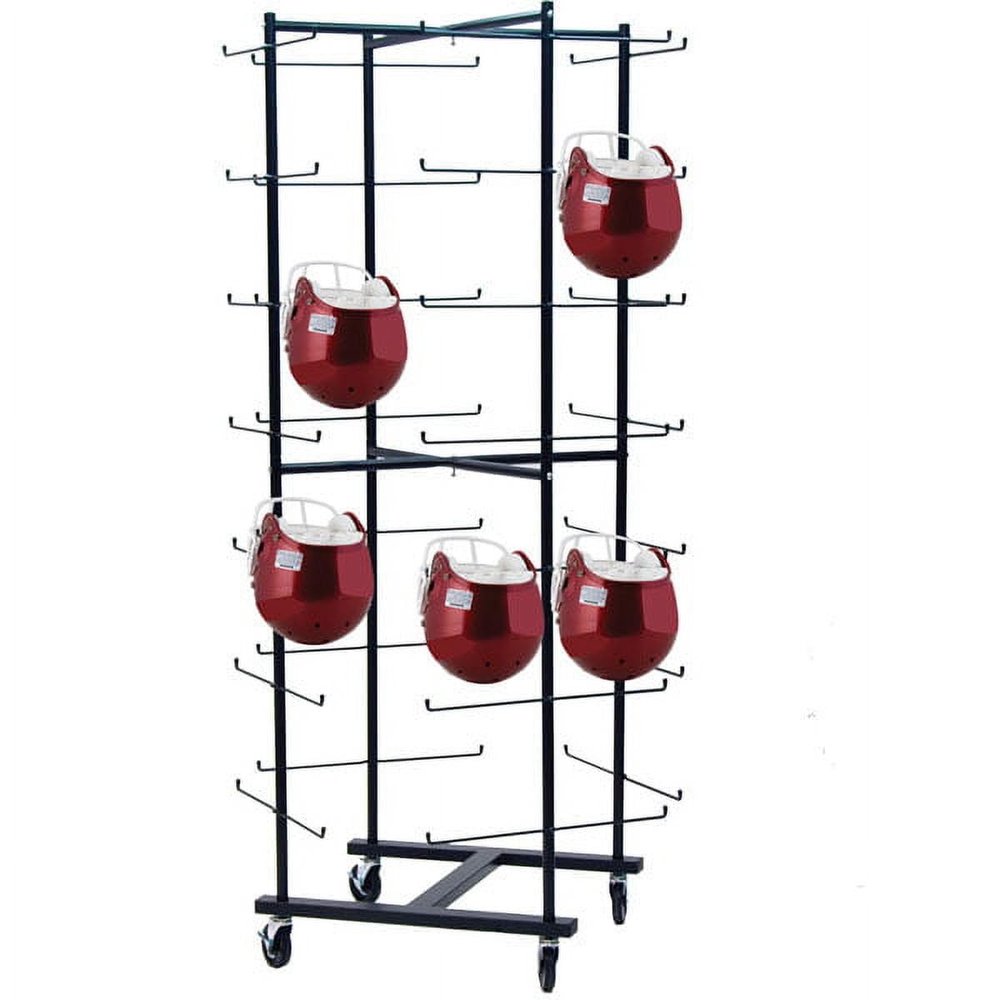 212 Main Rolling Football Helmet Rack