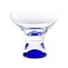 212 Main 330 ml Samba Colors Martini & Dessert Glass Clear & Blue - Set of 6 view 1