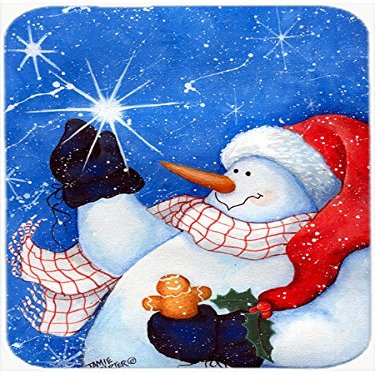 212 Main This Ones for You Snowman Glass Cutting Board, Large