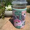 Sok It JavaSok Iced Coffee & Cold Soda Insulated Neoprene Cup Sleeve (Pastel Splendor, Small: 16-20oz) view 2