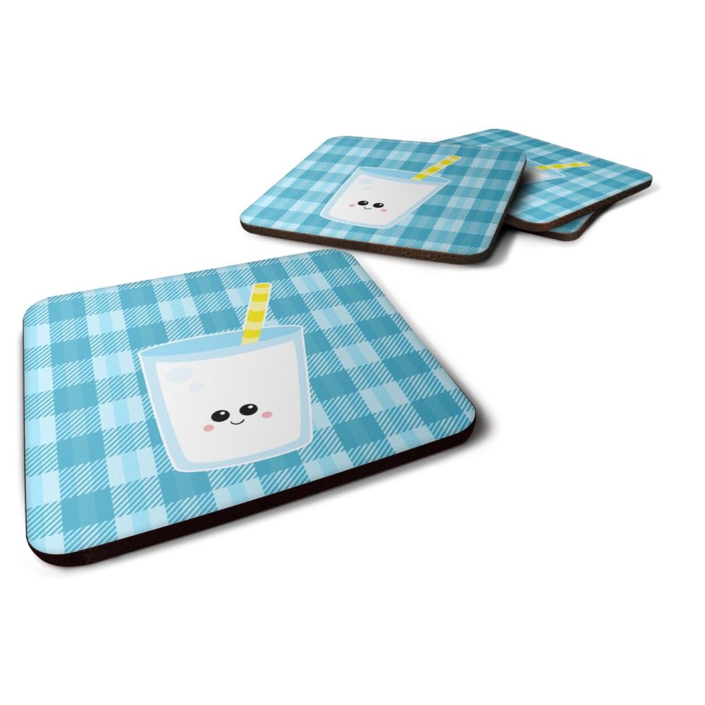 212 Main Milk Face Foam Coasters - Set of 4