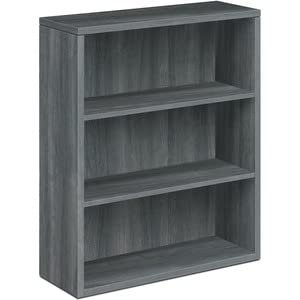 36 x 13.1 x 43.4 in. 10500 Series Sterling Ash Laminate Bookcase