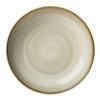 10.25 in. Rustic Sama Coupe Plate White view 1