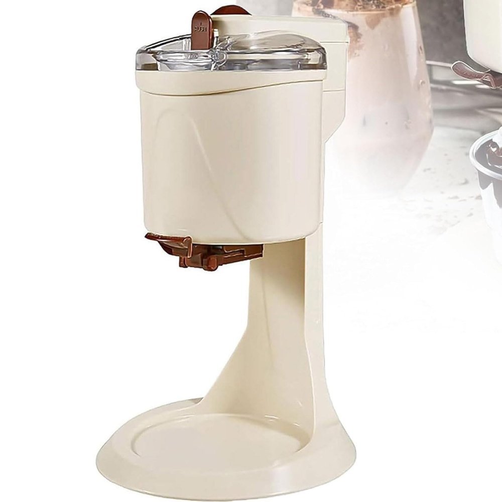Fully Automatic Ice Cream Machine, Ice Cream Machine, Homemade Fruit Yogurt Cone Ice Cream Machine, Children'S Fully Automatic Ice Cream Machine