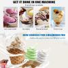 Fully Automatic Ice Cream Machine, Ice Cream Machine, Homemade Fruit Yogurt Cone Ice Cream Machine, Children'S Fully Automatic Ice Cream Machine view 2