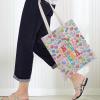BWWKTOP Crochet Tote Bag - Crochet Lover Gift 'In My Crochet Era' Canvas Shoulder Bag for Knitting (CROCHET ERA) view 3