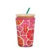 Sok It JavaSok Iced Coffee & Cold Soda Insulated Neoprene Cup Sleeve (Sunshine Slices, Medium: 22-28oz) view 1