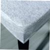 Holibanna Elastic Stretchy Chair Cover Removable Macaron Grey Protector for Dining Banquet and Office Use Fits Chairs Back Height and Easy to Clean and Install view 4