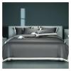 Bed, 1400TC Egyptian Cotton Solid Color Duvet Cover Set Hotel Style Bedding Set Satin Silky Quilt Cover Bed Sheet Pillowcases 4Pcs view 1