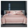 ADovz 1400TC Egyptian Cotton Solid Color Duvet Cover Set Hotel Style Bedding Set Satin Silky Quilt Cover Bed Sheet Pillowcases 4Pcs,Bed Sheets view 1