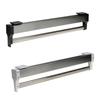 JEDAL Tainless Steel Clothes Hanger Rod Pull-Out Closet Rod extendable Wardrobe Clothes Rails Heavy Duty Trousers Rack Drawer Pants Hangers Rod Storage (Color : White, Size : 292mm) view 1