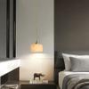 SteFik - Marble Shade Pendant Lamp E27 1- Lamp Modern - Brass Hanging Light Bar Counter Island Bedside Decoration Suspended Chandelier Indoor Lighting Fixtures,Pendant view 4