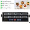 Lfhelper Commercial 8 Channel Kitchen Timer Restaurant Digital Timers for Cooking, Deep Fryer Timer Food Cooking Professional Loud Alarm Cooking Reminder for Food Truck Fryer Bakery Pizza Coffee view 3