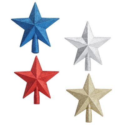 OKUMEYR 4pcs Treetop Decoration Star of Bethlehem Ornaments for Xmas Tree Topper Stand for Moravian Star Supply