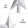OKUMEYR 4pcs Treetop Decoration Star of Bethlehem Ornaments for Xmas Tree Topper Stand for Moravian Star Supply view 2