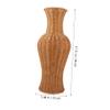 Holibanna Extra Large Floor Vase Decor Flower Vase Imitation Rattan Simple Design view 3