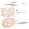 Ciieeo Wooden Sock Display Props Christmas Tree Pendant DIY Decor Xmas Sock Pendant Family Present view 2
