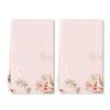 Cherry Blossom Hand Towel Set of 2 Pink Floral Bath Towels Soft Cherry Blossoms Flower Fingertip Face Towel for Bathroom Kitchen Hotel Spa Decor Gift 24 x 16 Inches view 1