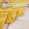 XHCTNN Waffle Throw Blanket, Lightweight Soft Cozy Knitted Throw All Season - Warm Milk Velvet Waffle Throw Home Decoration for Bed Sofa Couch and Travel(D,100 * 150cm/39 * 59") view 3