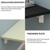 RUANLOV Heavy Duty Wall Mounted Folding Table, Wall Mounted Desk, Drop Down Table,Folding Table, Floating Desk, Folding Shelf Brackets, Laundry Table for Folding Clothes (A 120x40cm) view 4